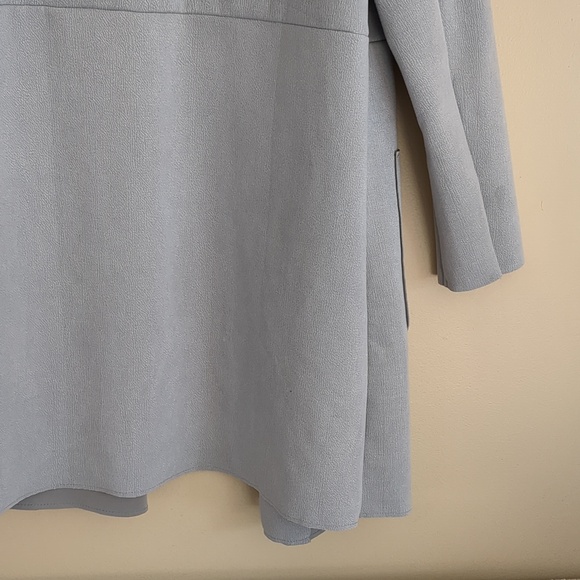 Large Story On Open Front Structured Jacket Square Front Pockets - Picture 11 of 14